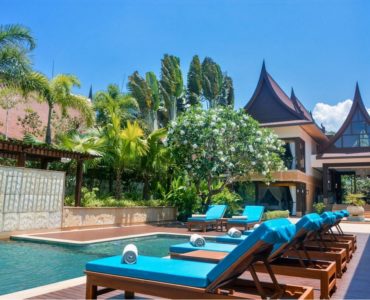 Luxury beachfront villa